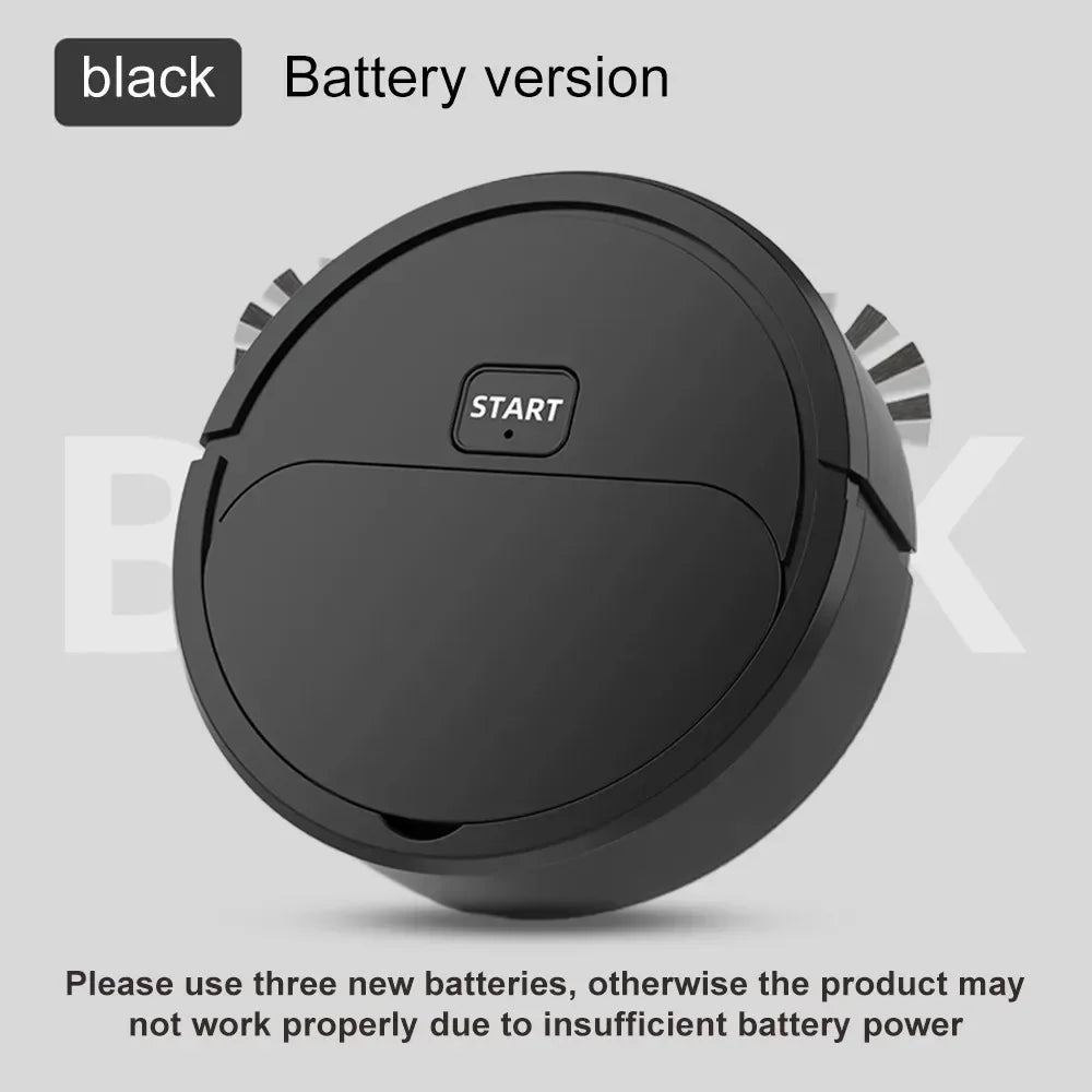 Robot Vacuum Cleaner/Cleans everywhere under sofa, fridges and tight spaces.