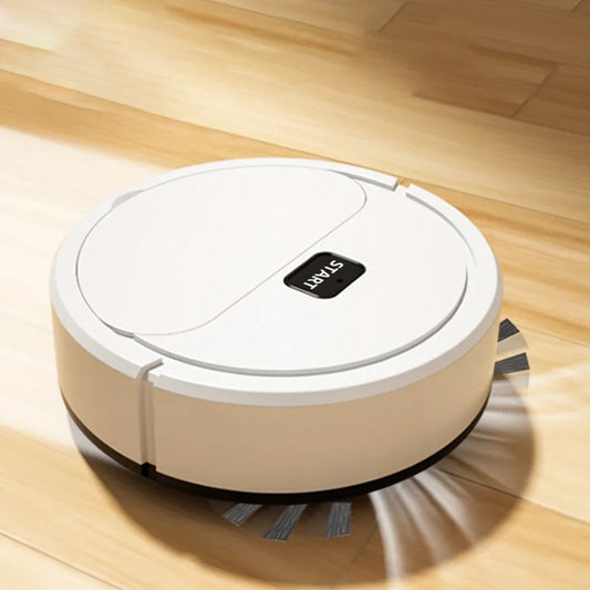Robot Vacuum Cleaner/Cleans everywhere under sofa, fridges and tight spaces.