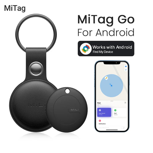 New Mili Mitag Go Smart Tracker For Android Item Finder And Locator Work With Bluetooth Google Find My Device Anti-lost Air Tag