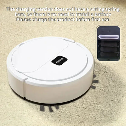 Robot Vacuum Cleaner/Cleans everywhere under sofa, fridges and tight spaces.